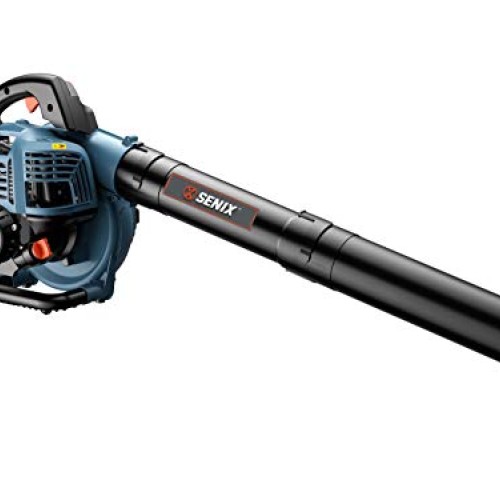 SENIX BL4QL-L 26.5cc 4 Stroke Gas Powered Leaf Blower with Auto-Ch...