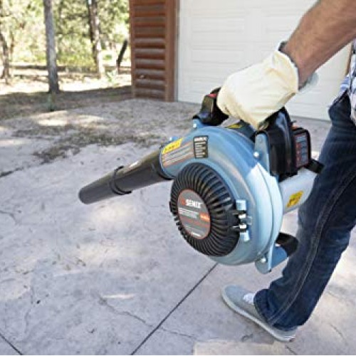 SENIX BL4QL-L 26.5cc 4 Stroke Gas Powered Leaf Blower with Auto-Ch...