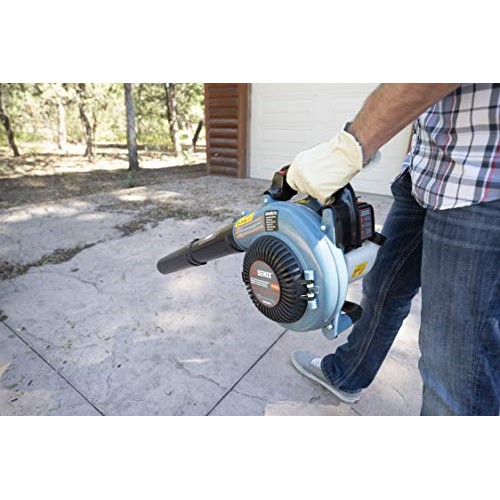 SENIX BL4QL-L 26.5cc 4 Stroke Gas Powered Leaf Blower with Auto-Ch...