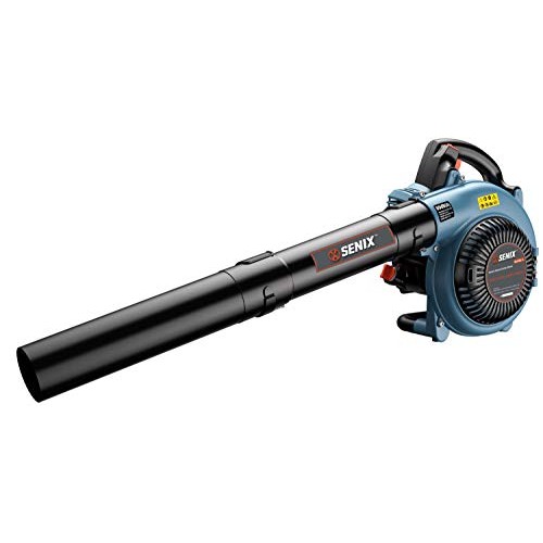 SENIX BL4QL-L 26.5cc 4 Stroke Gas Powered Leaf Blower with Auto-Ch...