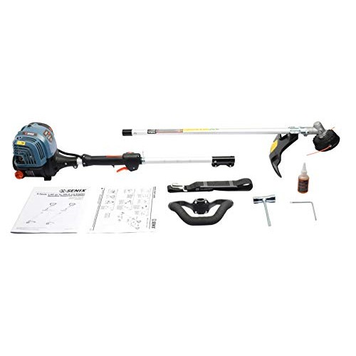 SENIX GTS4QL-L 26.5cc String Trimmer with Straight Shaft and Bump ...
