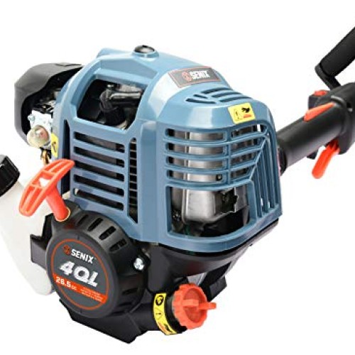 SENIX GTS4QL-L 26.5cc String Trimmer with Straight Shaft and Bump ...