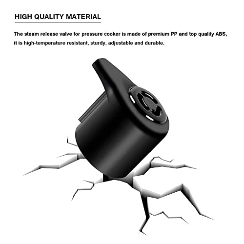 Steam Release Valve Handle Replacement for Instant Pot Duo/Duo Plu...