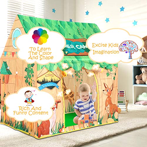 Play Tent for Kids Playhouse Children Clubhouse Kids Tent Indoor &...