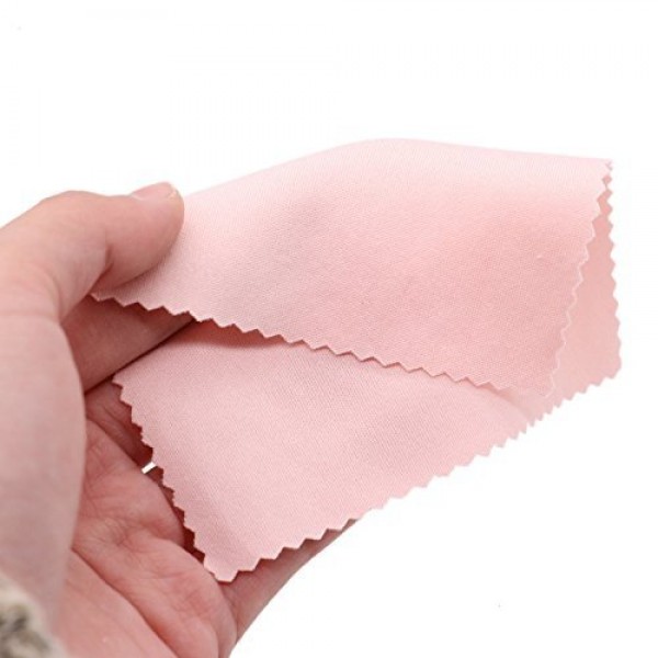 SenseYo 100 PCS Jewelry Cleaning Cloth Polishing Cloth for Silver ...