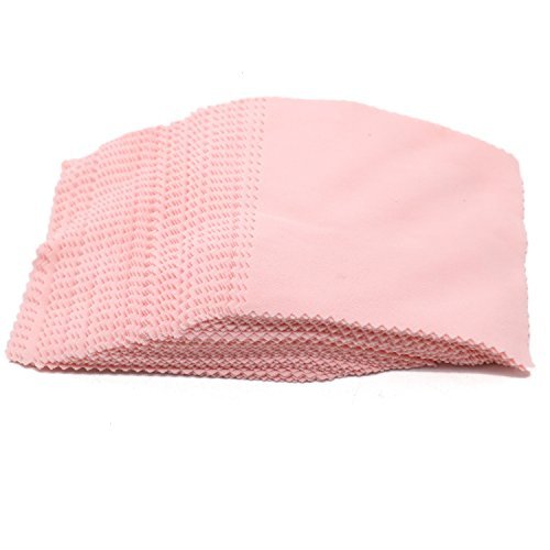 SenseYo 100 PCS Jewelry Cleaning Cloth Polishing Cloth for Silver ...