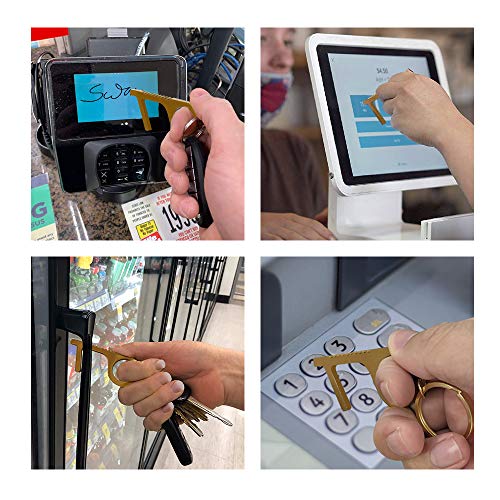 SeoJack 5PCS Germkey Avoid Touching CleanKey GermKey Door Opener B...