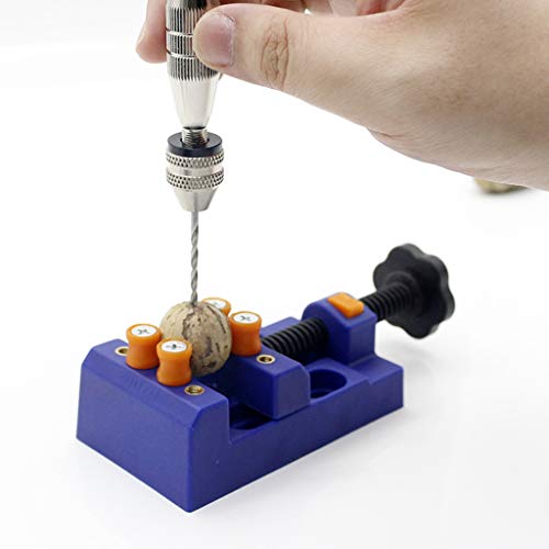 Serenable Small Tabletop Vice 8-Hole Multi-Functional Vice