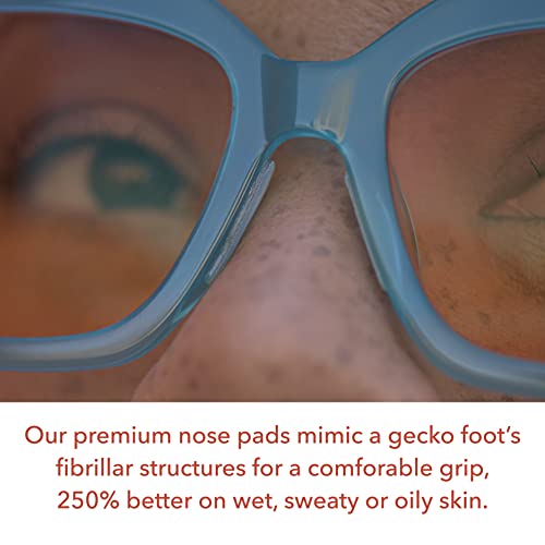 Setex Gecko Grip Ultra-Thin 0.6mm Anti Slip Eyeglass Nose Pads, 5...