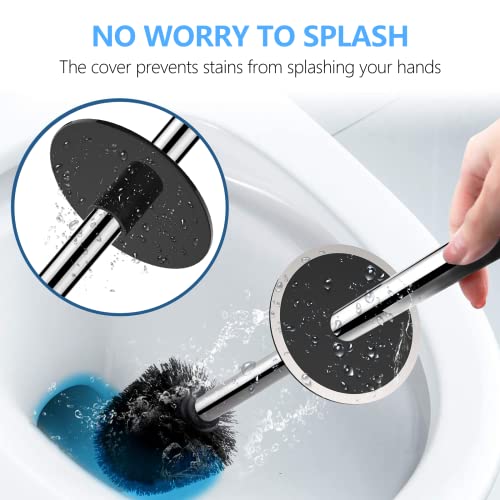 SetSail Toilet Brush, Toilet Bowl Brush and Holder Compact Size To...