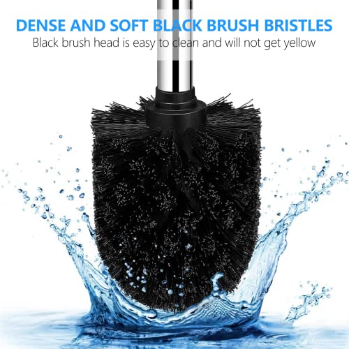SetSail Toilet Brush, Toilet Bowl Brush and Holder Compact Size To...