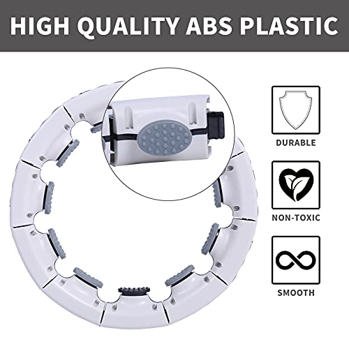 SETZIEW Smart Weighted Hoola Exercise Hoop for Adults Weight Loss....