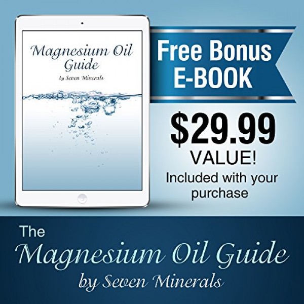 Pure MAGNESIUM OIL Spray - Exceptional #1 USP Grade = NO Unhealthy...