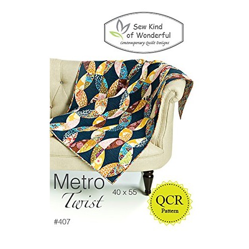 Metro Twist Quilt Pattern: A Contemporary Quilt Design Pattern Usi...