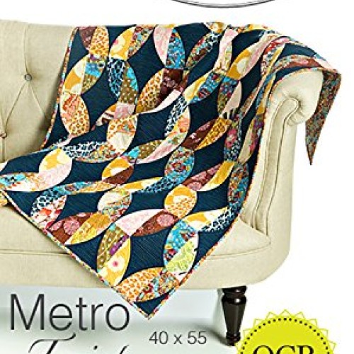 Metro Twist Quilt Pattern: A Contemporary Quilt Design Pattern Usi...