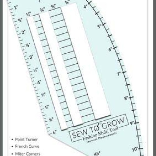 Sew To Grow - Fashion Measuring Multi-Tool Ruler