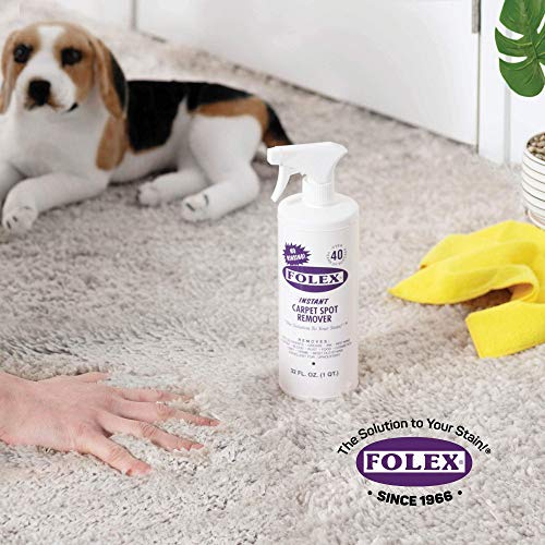 Folex Instant Carpet Stain Remover 32 Oz. Set of 2 Carpet And Up...