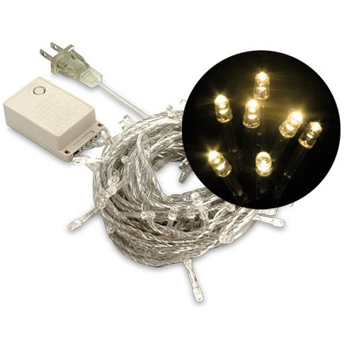 LED Christmas Lights 100 LEDs, 10 Meters, Warm White
