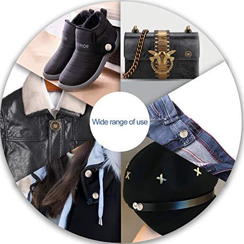 20psc Jeans Button Replacement, 20mm and 17mm Reusable Buttons for...