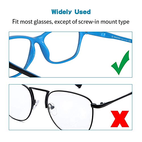 Silicone Adhesive Eyeglass Nose Pads - 20 Pairs Nose Pads for Eyeg...