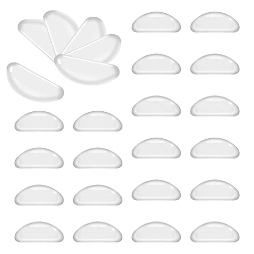 Silicone Adhesive Eyeglass Nose Pads - 20 Pairs Nose Pads for Eyeg...