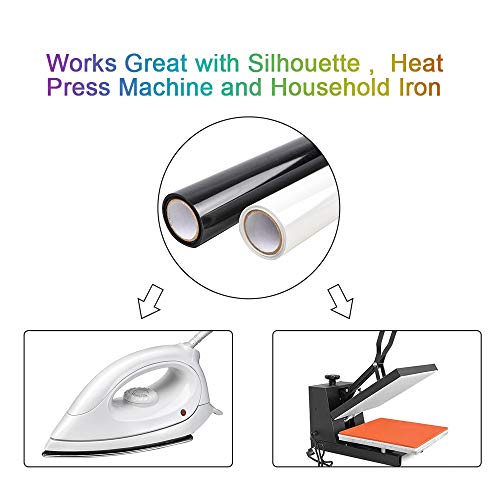 HTV Heat Transfer Vinyl for T Shirts 2 Rolls of 12in x 10ft Weed I...