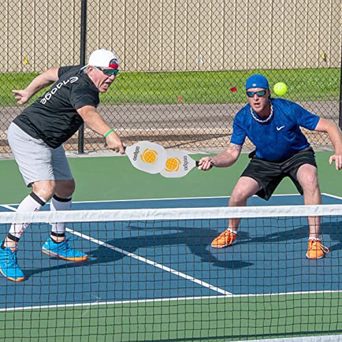 Portable Pickleball Net Set with 4 Pickleball Paddles, Official Si...