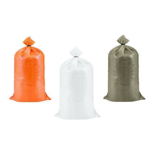 SGT KNOTS Heavy Duty Barrier Lightweight Polypropylene Reusable Sa...