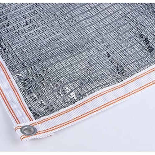 Shade Cloth Plant 75% Reflective Aluminet Greenhouse, Garden Patio...