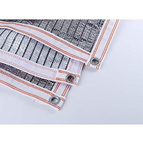 Shade Cloth Plant 75% Reflective Aluminet Greenhouse, Garden Patio...