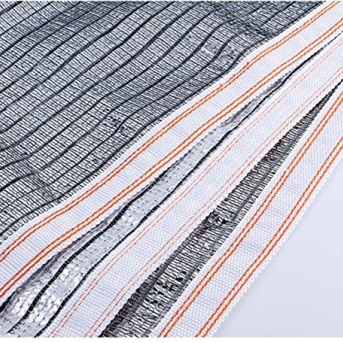 Shade Cloth Plant 75% Reflective Aluminet Greenhouse, Garden Patio...