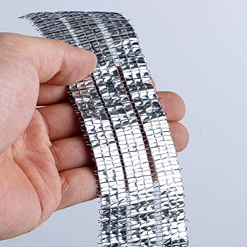 Shade Cloth Plant 75% Reflective Aluminet Greenhouse, Garden Patio...