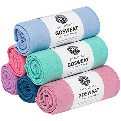 Shandali Hot Yoga Towel - Suede - 100% Microfiber, Super Absorbent...