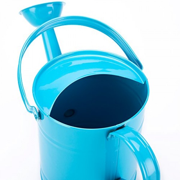 SHANGHAI WORTH Sungmor 1.5 Liter Multi-Color Metal Watering Can,Ki...