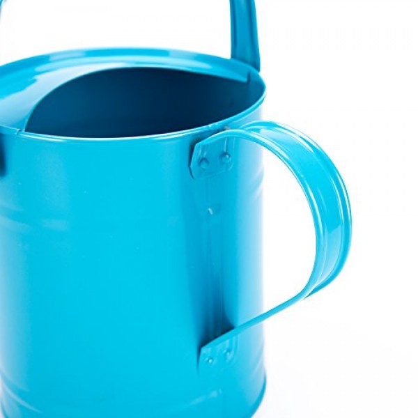 SHANGHAI WORTH Sungmor 1.5 Liter Multi-Color Metal Watering Can,Ki...