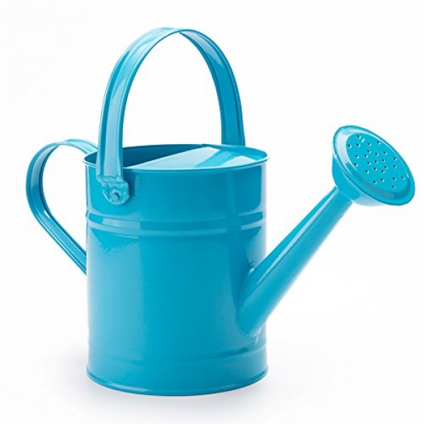 SHANGHAI WORTH Sungmor 1.5 Liter Multi-Color Metal Watering Can,Ki...