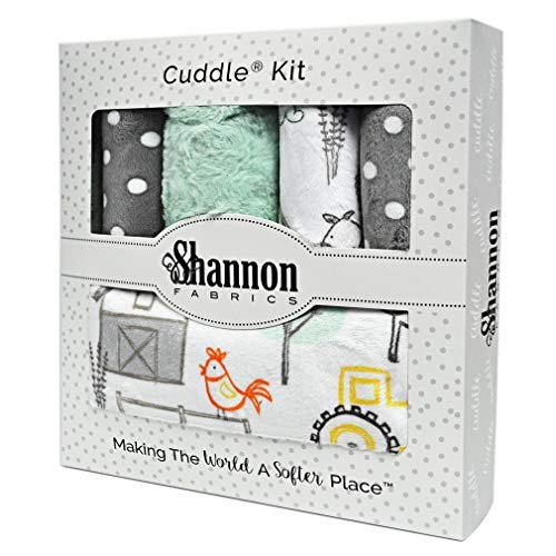 Minky Bambino Hay, There Cuddle Kit Quilt Kit Shannon Fabrics