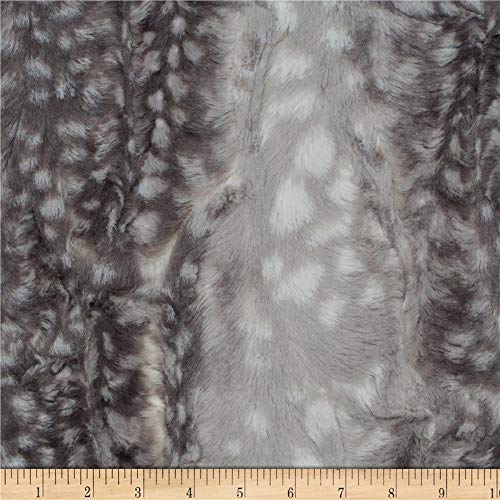 Shannon Fabrics Minky Luxe Cuddle Fawn Metal Fabric Fabric by the ...