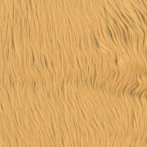 Shannon Fabrics Faux Fur Luxury Shag Fabric by The Yard, Caramel