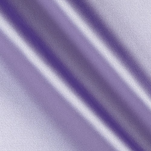 Shannon Fabrics Lilac Silky Satin Charmeuse Solid Fabric by The Yard