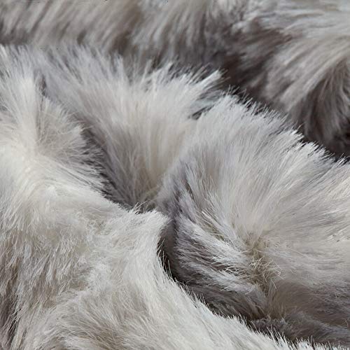 Shannon Fabrics Shannon Minky Luxe Cuddle Fawn Silver Fabric by th...