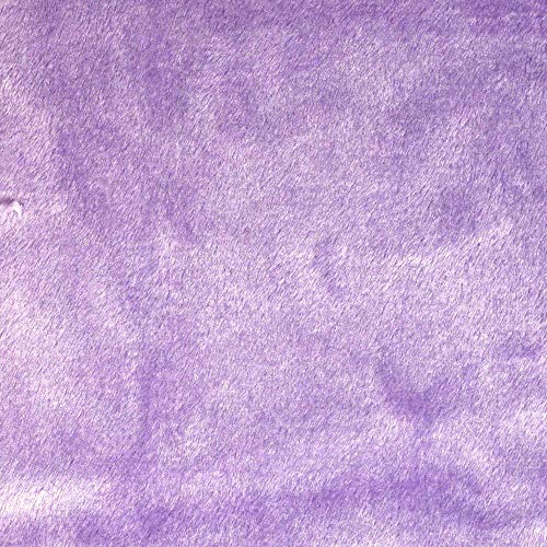 Shannon Fabrics Shannon Minky Solid Cuddle 3 Lilac Fabric By The Yard