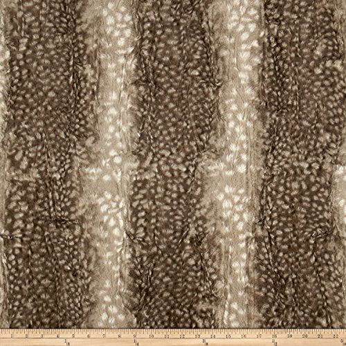 Shannon Minky Luxe Cuddle Fawn Cappuccino Fabric by The Yard