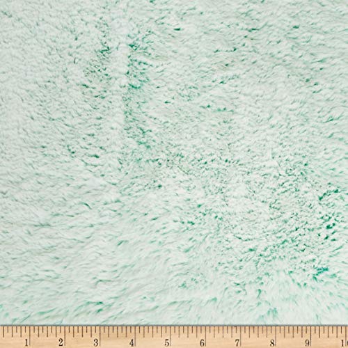 Shannon Minky Luxe Cuddle Frost Breeze Fabric by The Yard