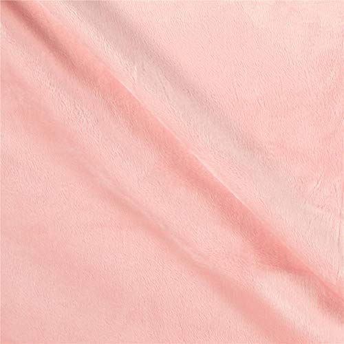 Shannon Minky Solid Cuddle 3 Extra Wide Blossom Fabric