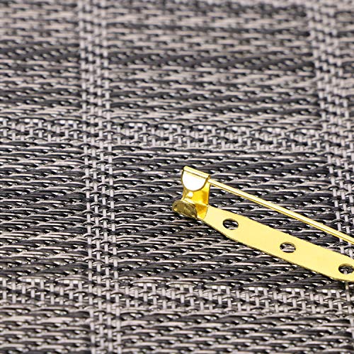 Shapenty 30PCS Locking Pins Backs Safety Clasp Brooch Badge Bar Je...