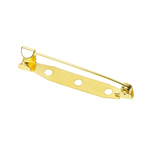 Shapenty 30PCS Locking Pins Backs Safety Clasp Brooch Badge Bar Je...