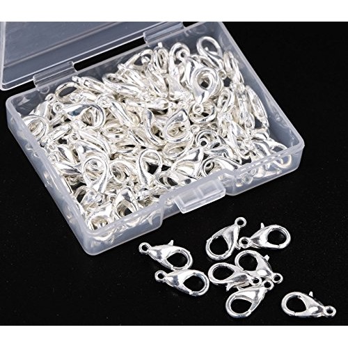 Shapenty Small Metal Alloy Lobster Claw Clasps Clip DIY Necklace J...