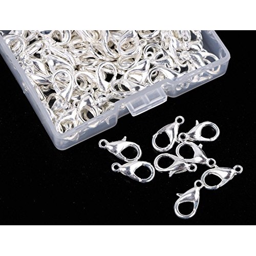 Shapenty Small Metal Alloy Lobster Claw Clasps Clip DIY Necklace J...