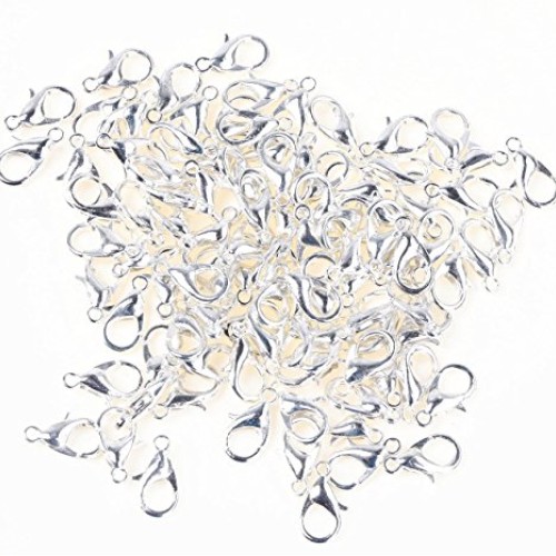 Shapenty Small Metal Alloy Lobster Claw Clasps Clip DIY Necklace J...